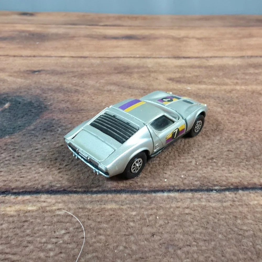 Corgi Toys Lamborghini Miura P400 Kids OS Silver Good Diecast Racing Car #7
